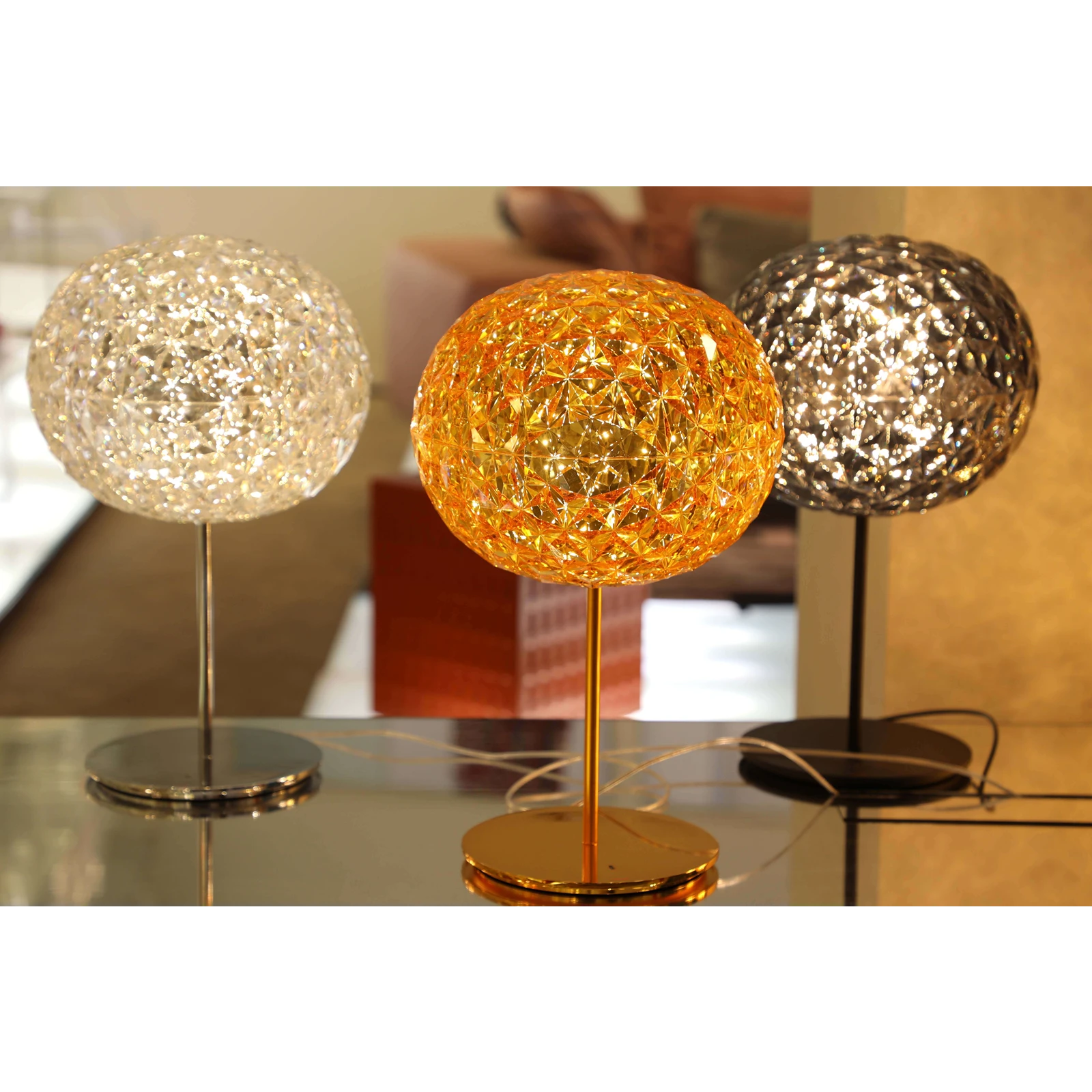 Planet Table Lamp Large Yellow Kartell